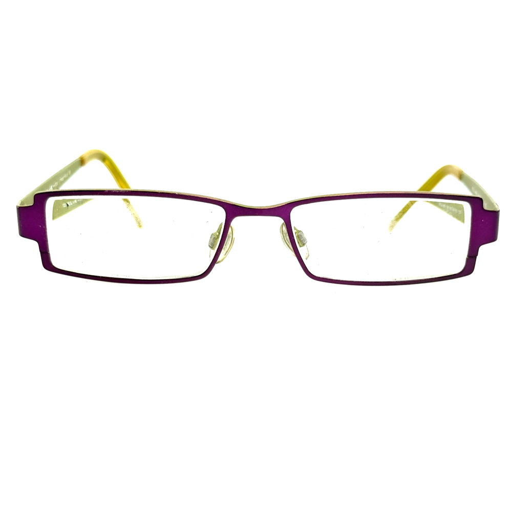 Kliik 406 Col.463 Eyeglasses Green Full Rim Rectangular Frames‎ 49-16-135 H19985
